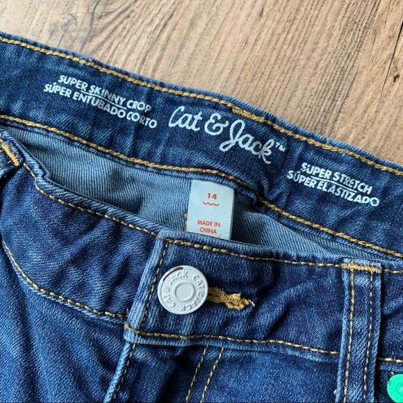 Cat & Jack | Frayed Hem Jeans - Picture 5 of 11